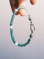 Mineral Soul Series | Ocean Bone | Blue Jade & Titanium Steel Bracelet