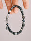 Urban Stoic Series | Dark Wing | Black Onyx, Pearl & Sterling Silver Bracelet