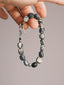 Urban Stoic Series | Grey Orbit | Webbed Jasper-Style Stone & Sterling Silver Bracelet