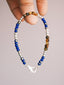 Identity Series | Silver Epoch | Tiger Eye, Sterling Silver & Colored-Glaze Bracelet