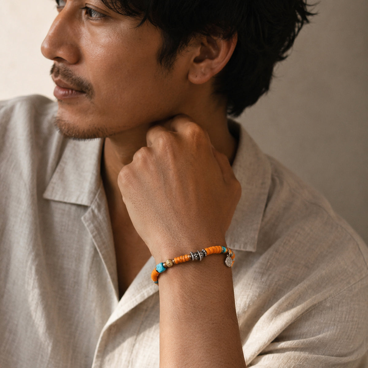 Turquoise, Silver, Colored-glaze: The Materials Behind a Bracelet Worth Keeping