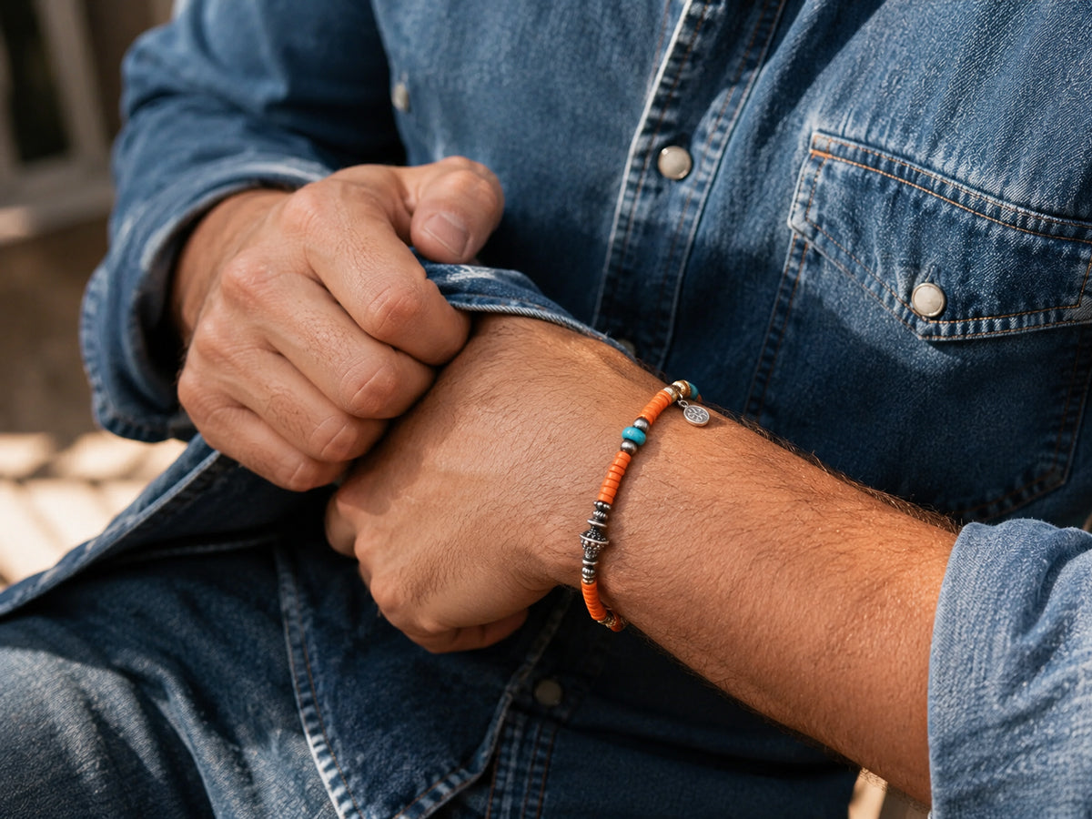 How to Wear a Turquoise Bracelet (Without Looking Like You Tried)