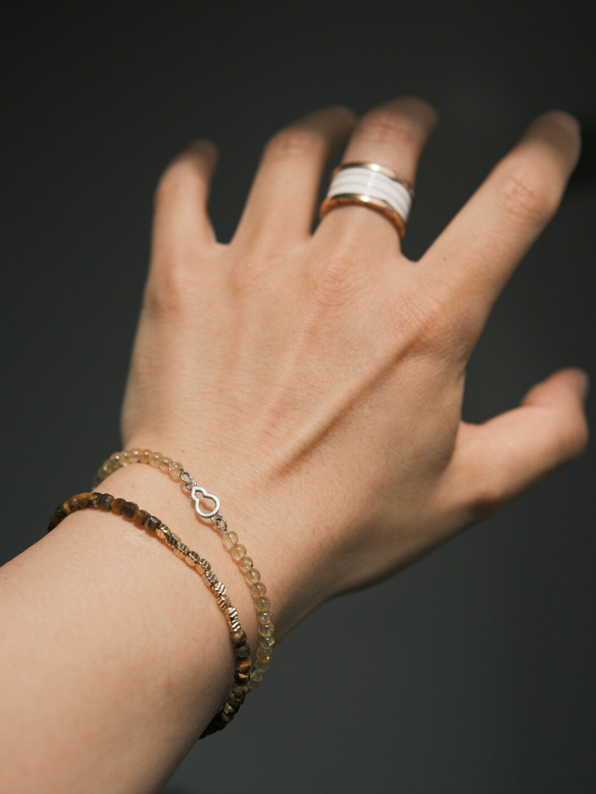 Why the Golden Rutilated Quartz Crystal Mini Gourd Bracelet Makes the Perfect Gift for Him or Her
