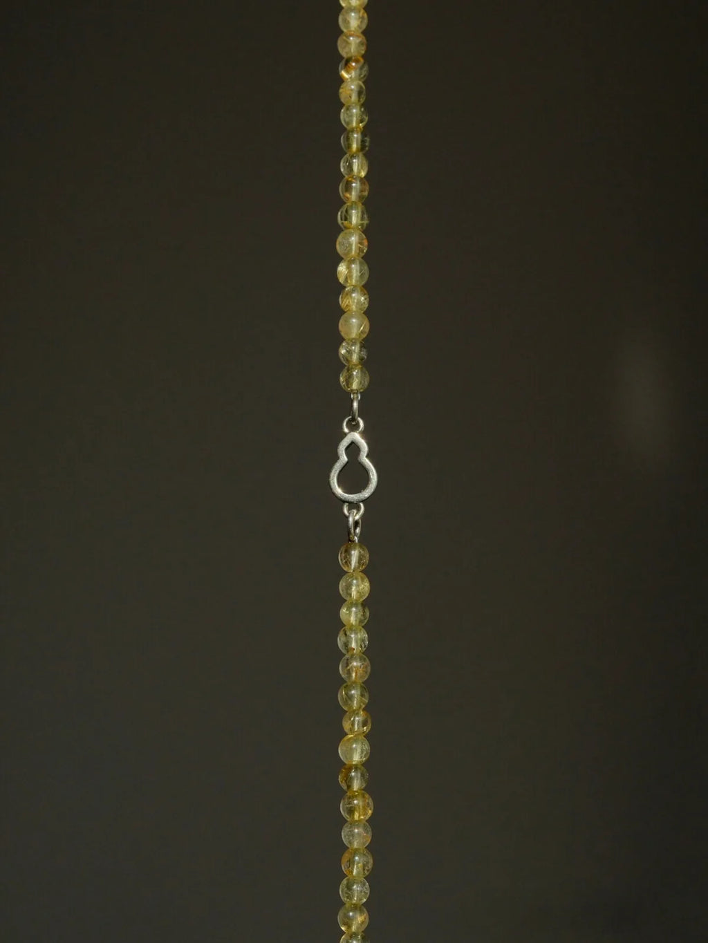 Identity Series | Urban Dreamer | Golden Hair Crystal & Silver Gourd Bracelet