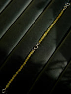 Identity Series | Urban Dreamer | Golden Hair Crystal & Silver Gourd Bracelet