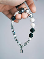 Urban Stoic Series | Stellar Thorn | Pearl & Titanium Steel Bracelet