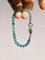 Identity Series | Ocean Bone | Blue Jade & Sterling Silver Feather Bracelet