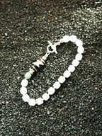 Urban Stoic Series | Silent Stone | Jade & Sterling Silver Bracelet