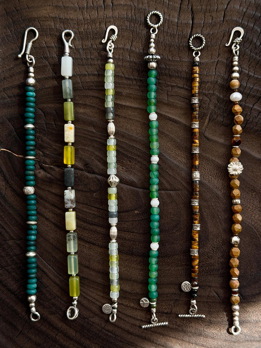 Mineral Soul Series | Earth Pulse | Xiuyu Jade & Titanium Steel Bracelet