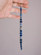 Identity Series | Blue Friend | Lapis Lazuli, Deep Sea Pearl & Sterling Silver Bracelet
