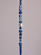 Identity Series | Blue Friend | Lapis Lazuli, Deep Sea Pearl & Sterling Silver Bracelet