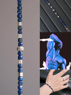 Identity Series | Blue Boy | Lapis Lazuli & Sterling Silver Bracelet