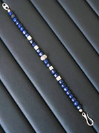 Identity Series | Blue Boy | Lapis Lazuli & Sterling Silver Bracelet