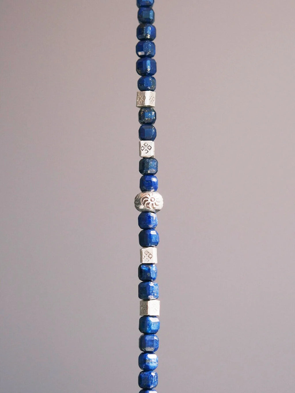 Identity Series | Blue Boy | Lapis Lazuli & Sterling Silver Bracelet