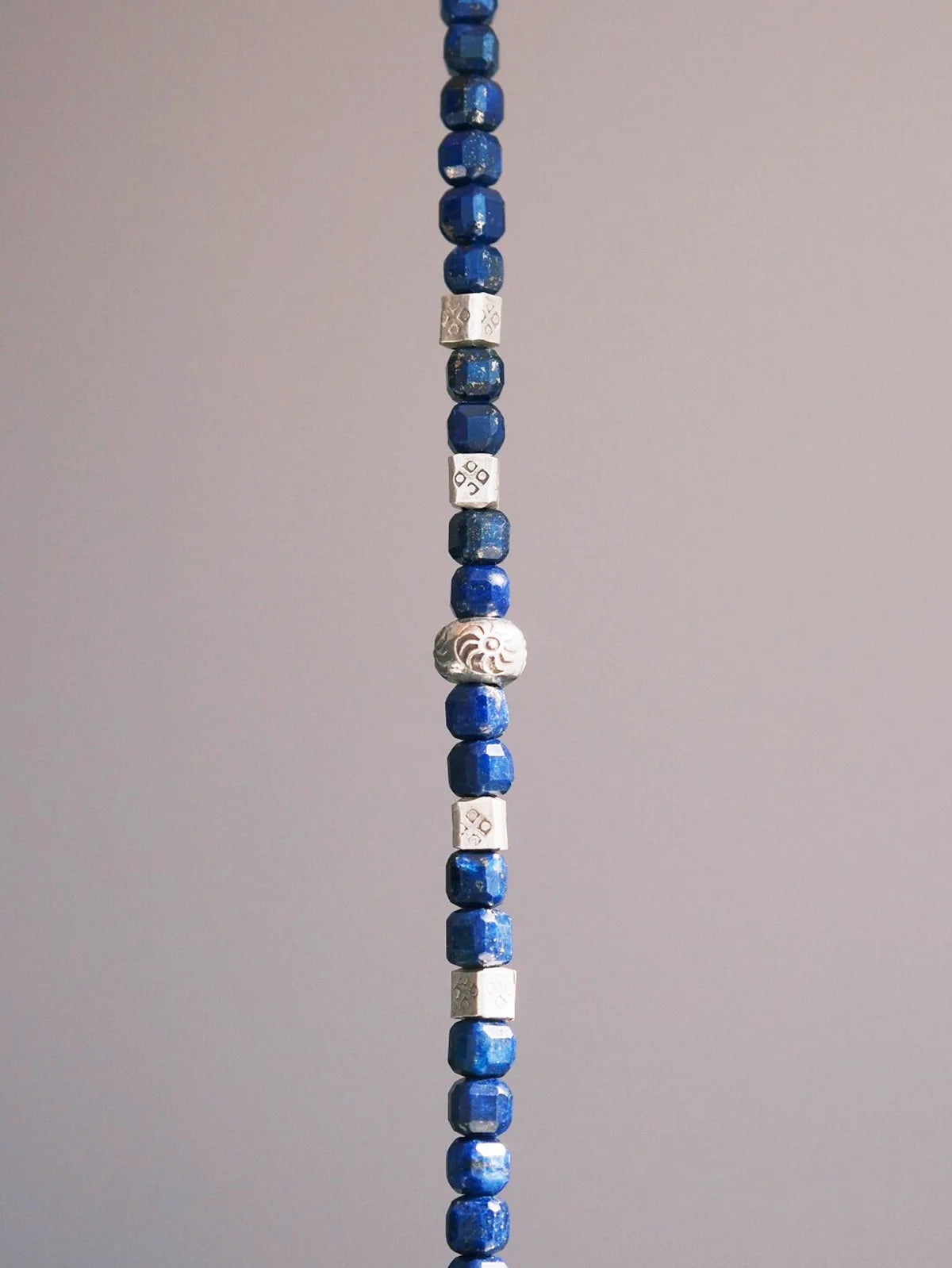 Identity Series | Blue Boy | Lapis Lazuli & Sterling Silver Bracelet