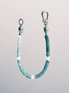 Mineral Soul Series | Ocean Bone | Blue Jade & Titanium Steel Bracelet