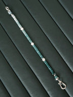 Mineral Soul Series | Ocean Bone | Blue Jade & Titanium Steel Bracelet
