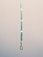 Mineral Soul Series | Ocean Bone | Blue Jade & Titanium Steel Bracelet