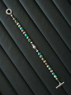 Mineral Soul Series | Ocean Bone | Turquoise & Sterling Silver Bracelet