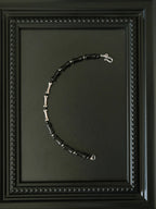 Urban Stoic Series | Silent Authority | Black Onyx & Sterling Silver Bracelet