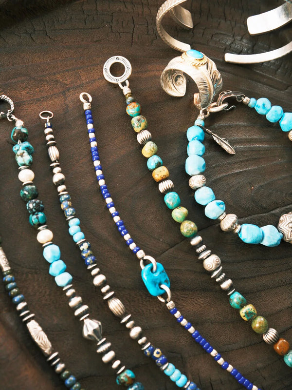 Gift-ready turquoise and sterling silver bracelet for men with premium presentation