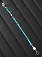 Mineral Soul Series | Ocean Bone | Turquoise, Pearl & Sterling Silver Bracelet