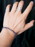 Identity Series | Blue Boy | Lapis Lazuli & Sterling Silver Bracelet