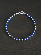 Identity Series | Blue Boy | Lapis Lazuli & Sterling Silver Bracelet