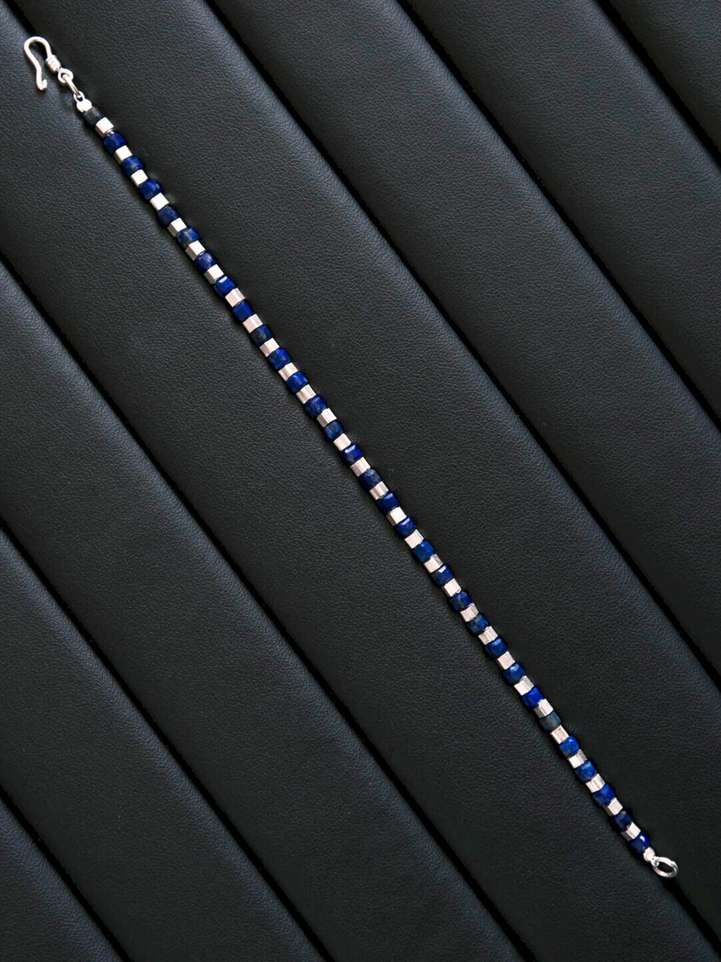 Identity Series | Blue Boy | Lapis Lazuli & Sterling Silver Bracelet