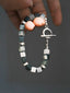 Urban Stoic Series | Grey Commander | Jade & Silver Miyuki Colored-Glaze Bracelet