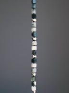 Urban Stoic Series | Grey Commander | Jade & Silver Miyuki Colored-Glaze Bracelet