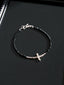 Urban Stoic Series | Silver Ronin | Black Spinel & Silver Bracelet