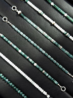 Mineral Soul Series | Blue Current | Guatemalan Blue Jade & Sterling Silver Bracelet