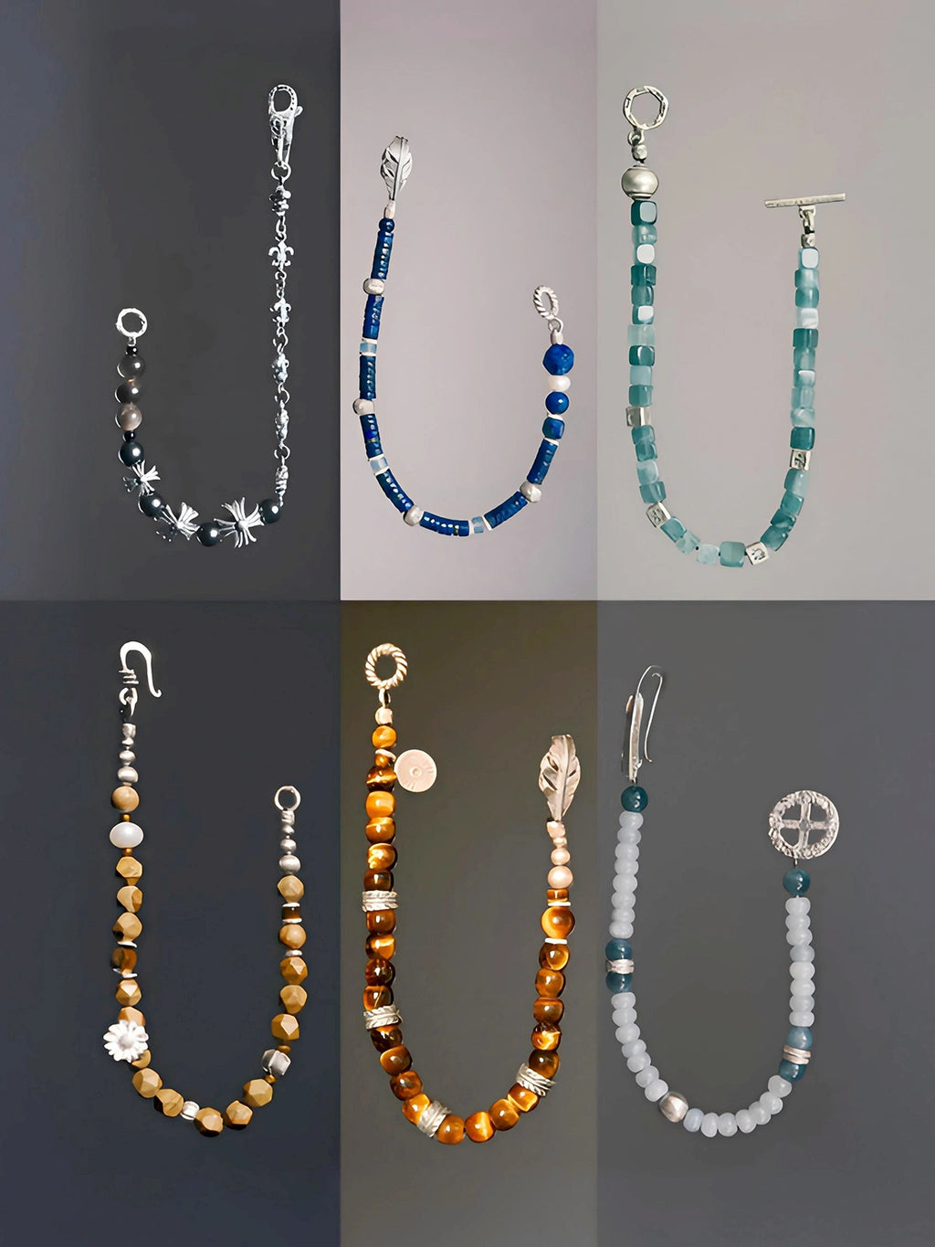 Mineral Soul Series | Amber Hawk | Tiger Eye & Sterling Silver Bracelet