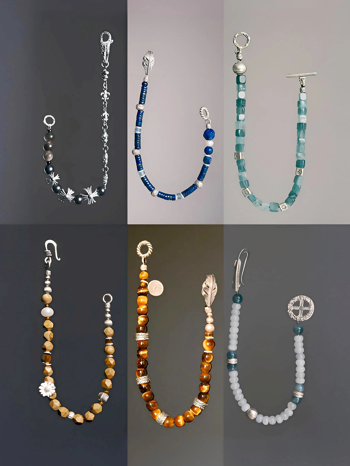 Mineral Soul Series | Amber Hawk | Tiger Eye & Sterling Silver Bracelet