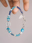 Mineral Soul Series | Stone Bloom | Turquoise, Pearl & Silver Bracelet