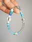Mineral Soul Series | Ocean Verse | Turquoise, Aquamarine & Silver Bracelet