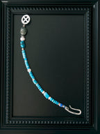 Mineral Soul Series | Blue Frontier | Turquoise, Jade & Silver Feather Bracelet