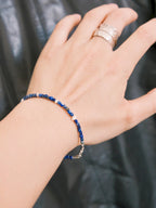 Identity Series | Blue Instinct | Lapis Lazuli, Pearl & Silver Bracelet
