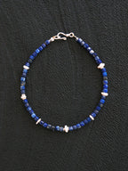 Identity Series | Blue Instinct | Lapis Lazuli, Pearl & Silver Bracelet