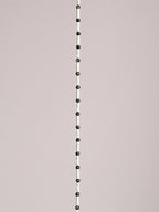 Urban Stoic Series | Cold Signal | Black Spinel & Sterling Silver Bracelet