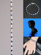 Identity Series | Blue Boy | Lapis Lazuli & Sterling Silver Bracelet