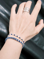 Identity Series | Blue Boy | Lapis Lazuli & Sterling Silver Bracelet