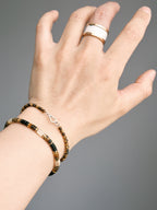 Mineral Soul Series | FuLu Guardian | Tiger Eye & Sterling Silver Bracelet