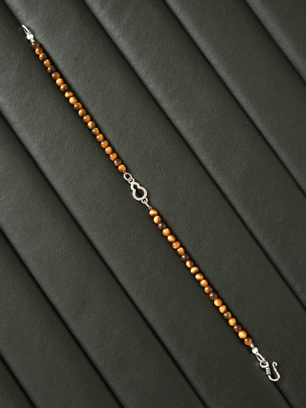 Mineral Soul Series | FuLu Guardian | Tiger Eye & Sterling Silver Bracelet