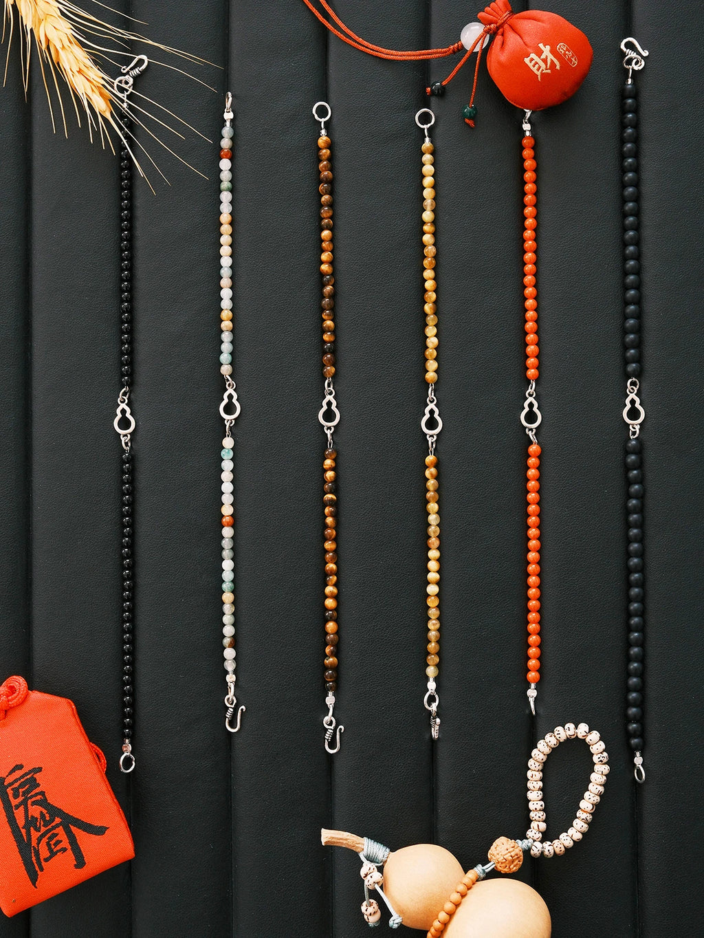 Mineral Soul Series | FuLu Guardian | Tiger Eye & Sterling Silver Bracelet