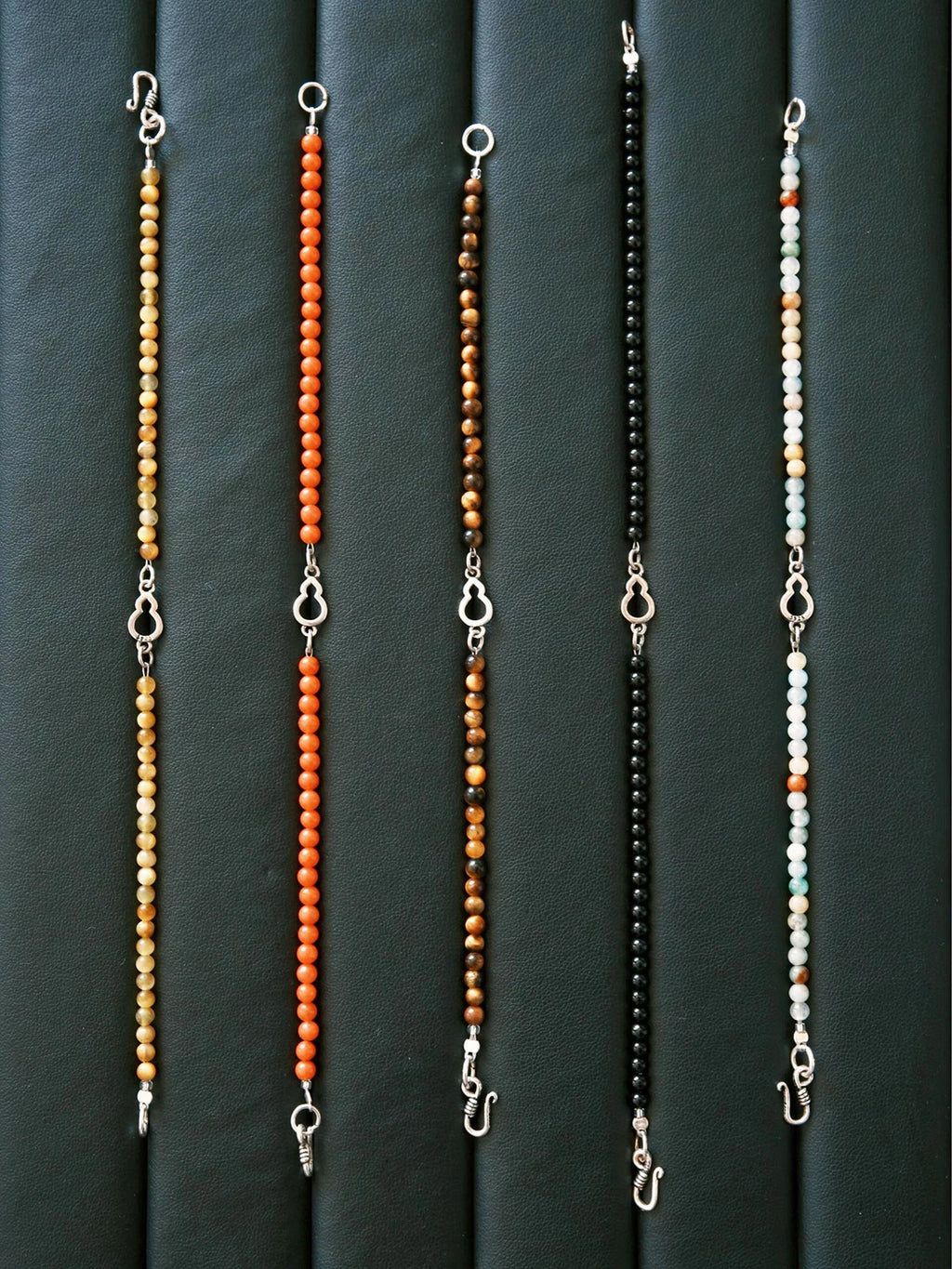 Mineral Soul Series | FuLu Guardian | Tiger Eye & Sterling Silver Bracelet