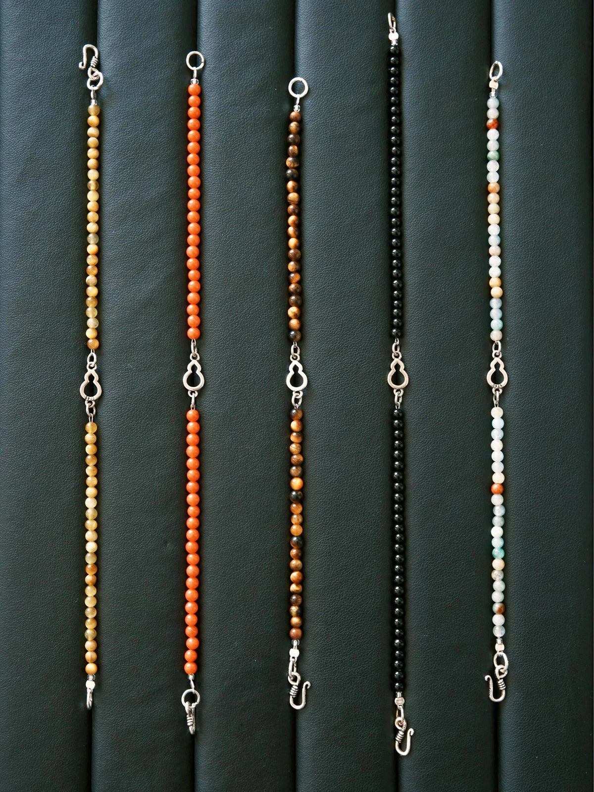 Mineral Soul Series | FuLu Guardian | Tiger Eye & Sterling Silver Bracelet