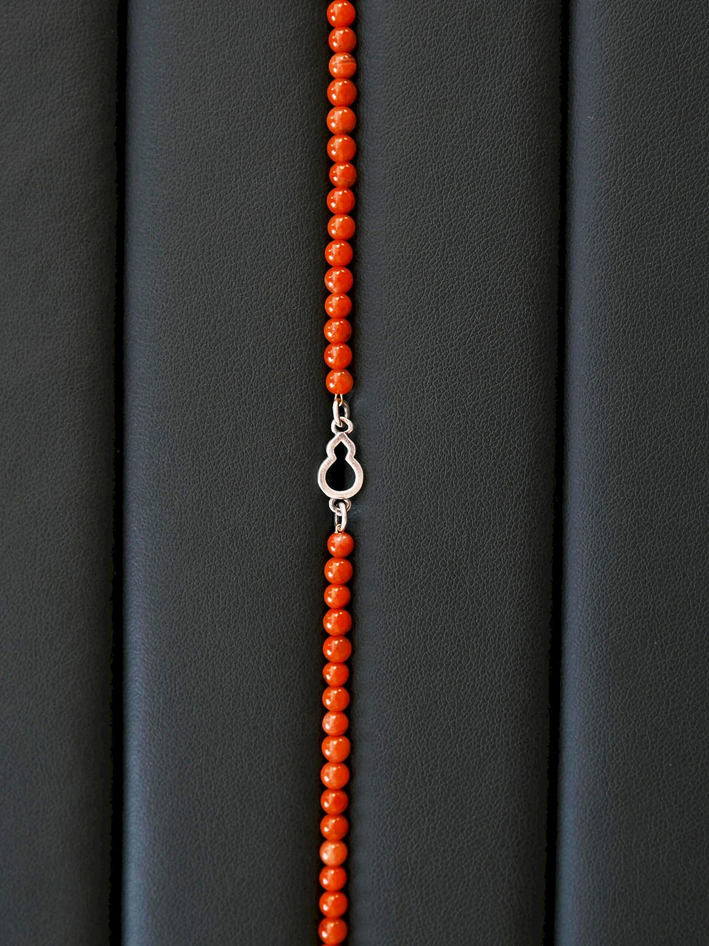 Identity Series | Red FuLu | Nanhong Agate & Sterling Silver Bracelet
