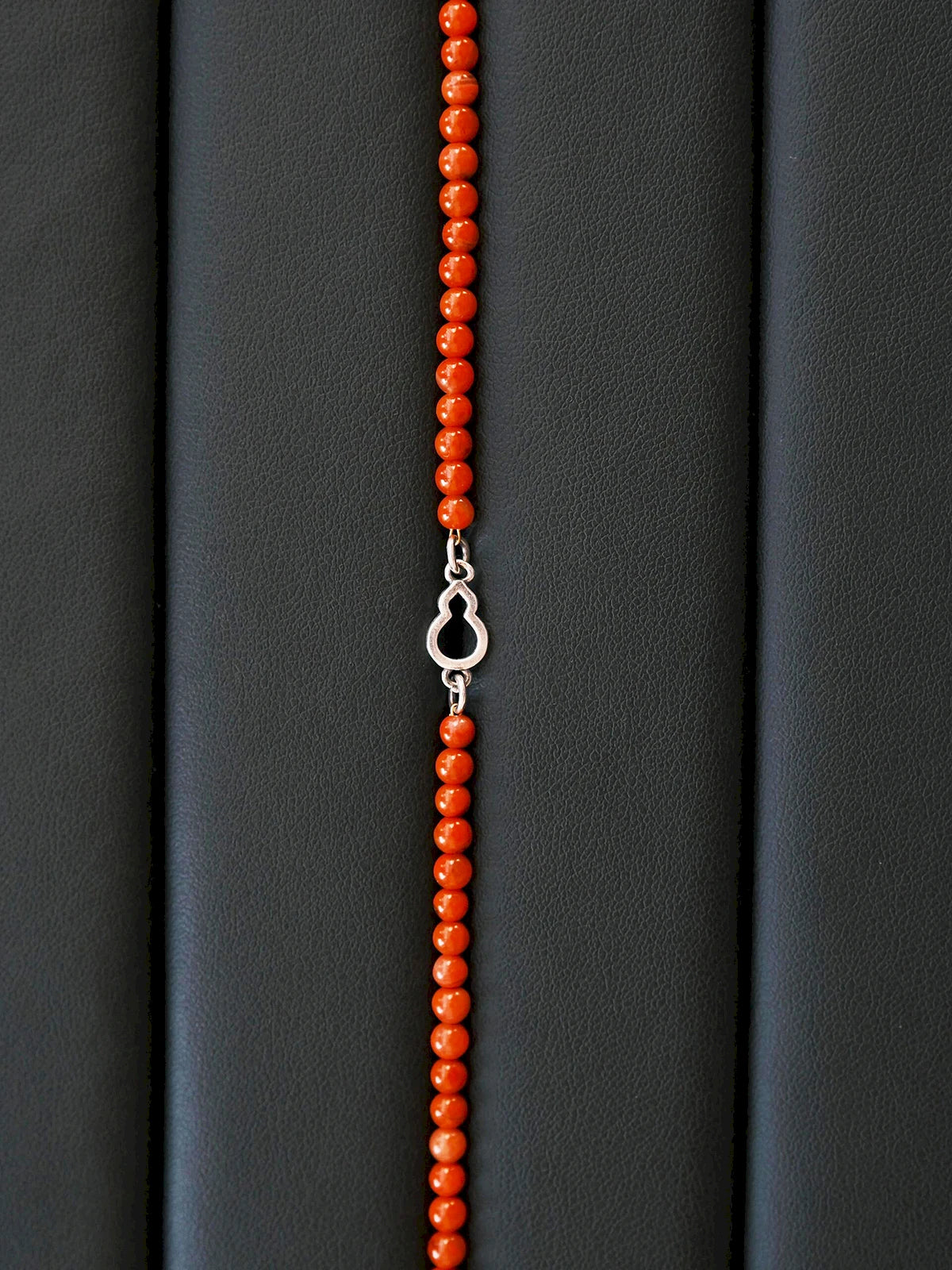 Identity Series | Red FuLu | Nanhong Agate & Sterling Silver Bracelet